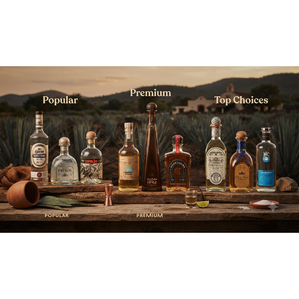 Tequila Brands: A Guide to Popular, Premium & Top Choices
