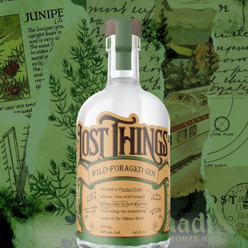 LOST THINGS WILD FORAGED GIN