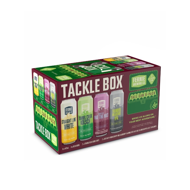 FERNIE TACKLE BOX 8-PACK 2023 from Platina Liquor