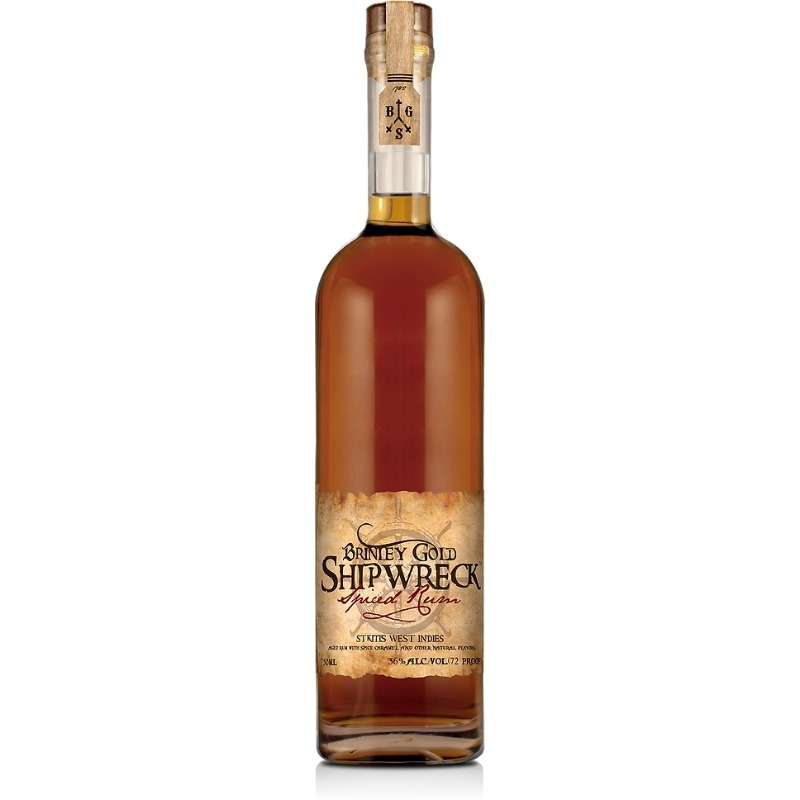 Brinley Gold Shipwreck Spiced Rum