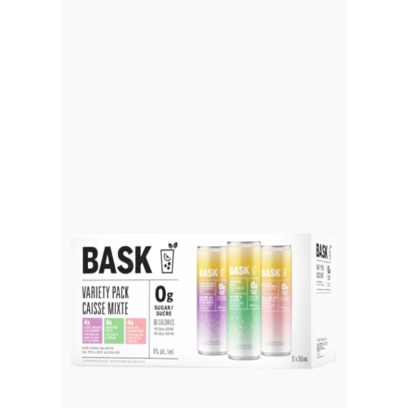 Shop Bask Variety Pack - 12*355ml in Calgary