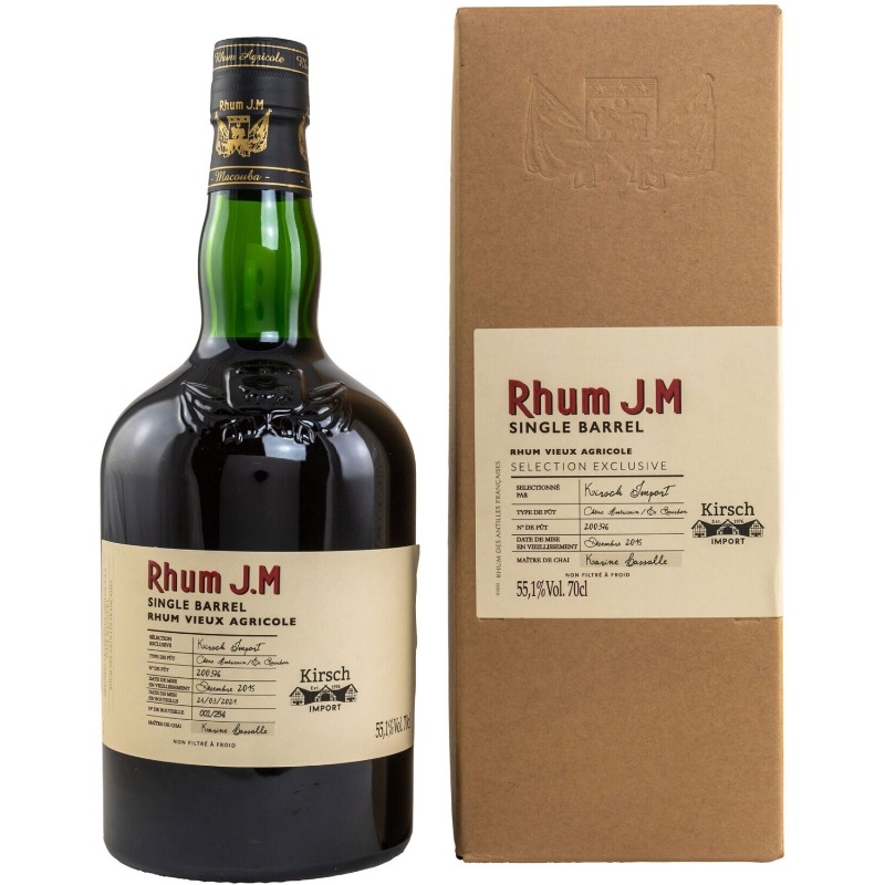 Shop Jm Rhum - 2016 Single Barrel Ex Bourbon - 700ML in Calgary