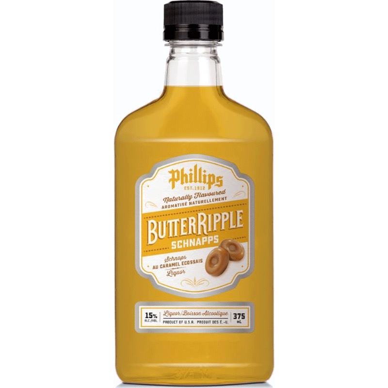 PHILLIPS BUTTER RIPPLE SCHNAPPS from Platina Liquor