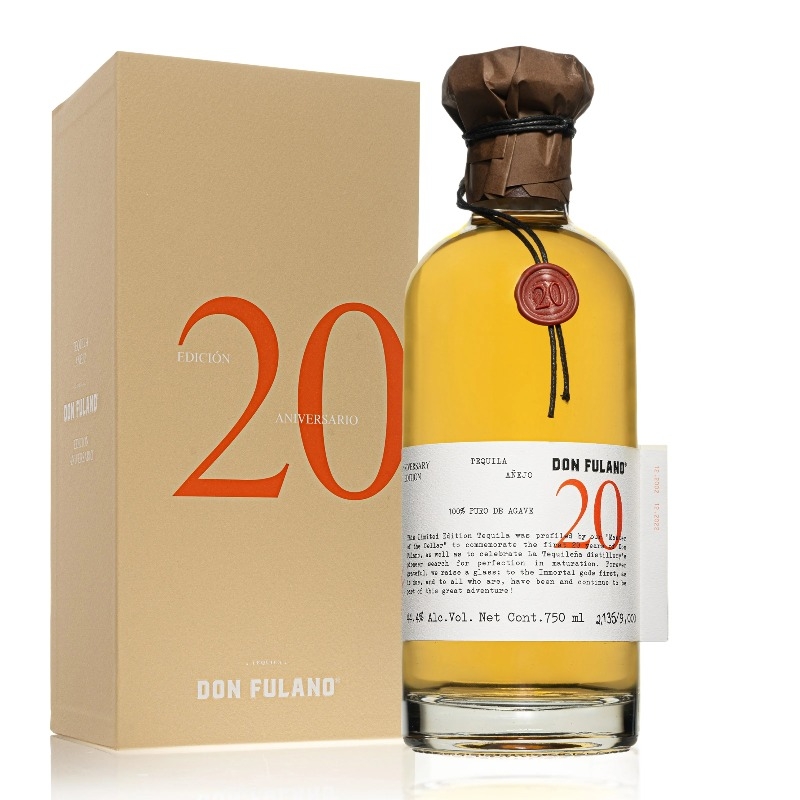 Tequila Don Fulano 20 Aniversario Anejo