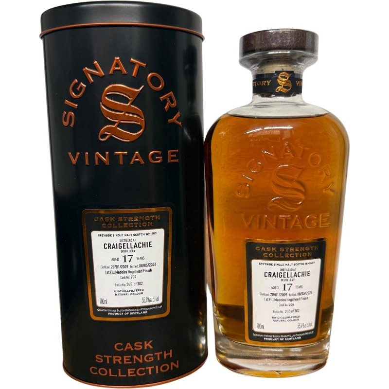 Signatory Craigellachie 2009 Cs 17 Year Old