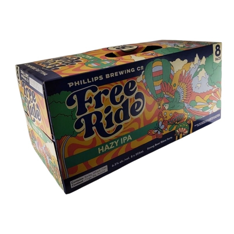 Shop Phillips Free Ride Hazy Ipa-8pc - 8*355mL in Calgary