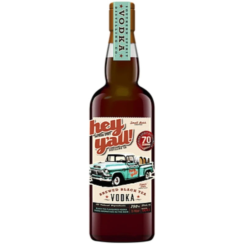 Hey Y'all Brewed Black Tea Vodka 750ml