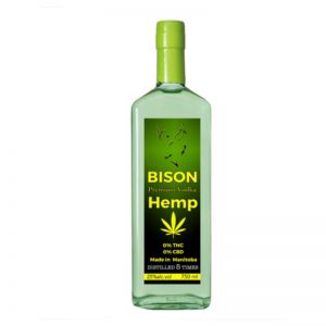 Bison Vodka Hemp 750 Ml