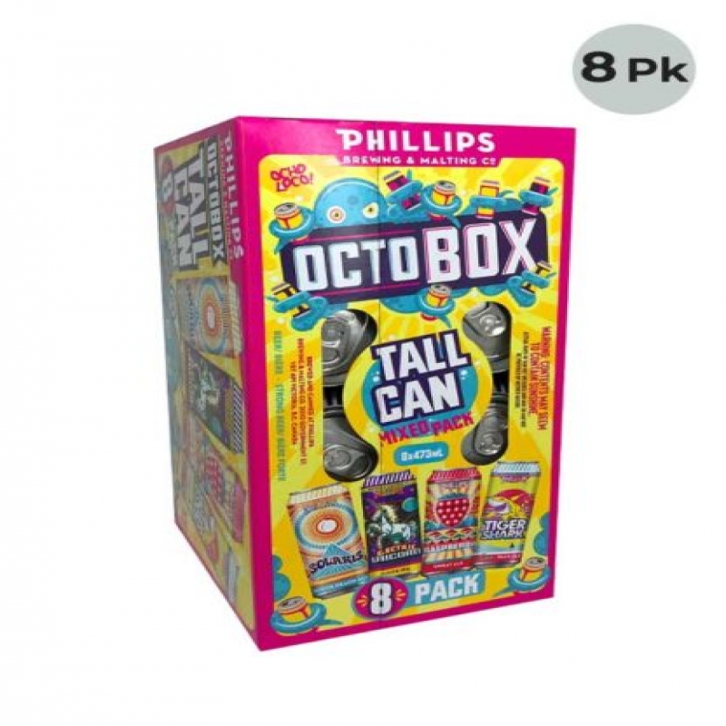 Phillips Octo Mixer Box - 8 X 473 Ml